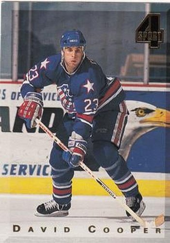 #151 David Cooper - Rochester Americans / Buffalo Sabres - 1994 Classic Four Sport