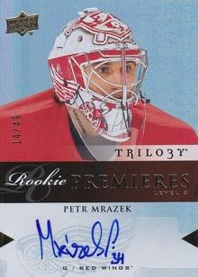 #151 Petr Mrazek - Detroit Red Wings - 2013-14 Upper Deck Trilogy Hockey