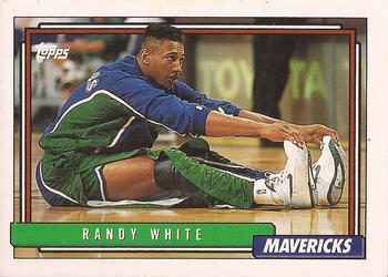#151 Randy White - Dallas Mavericks - 1992-93 Topps Basketball