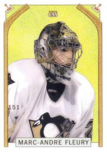 #151 Marc-Andre Fleury - Pittsburgh Penguins - 2003-04 Topps C55 Hockey