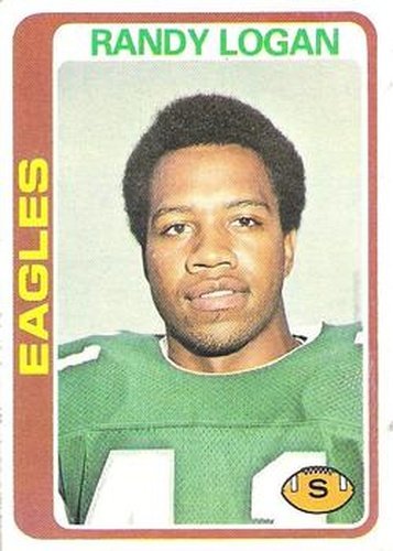 #151 Randy Logan - Philadelphia Eagles - 1978 Topps Football
