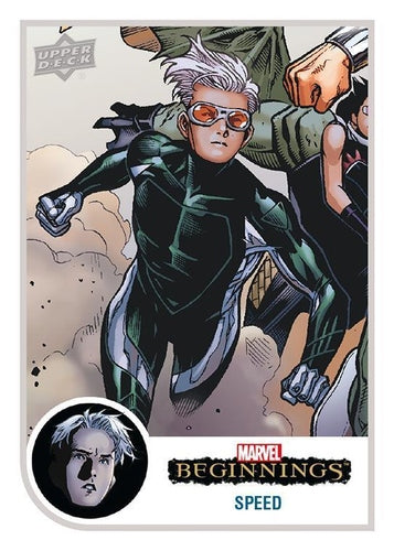 #151 Speed - 2022 Upper Deck Marvel Beginnings