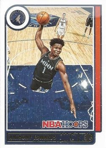 #151 Anthony Edwards - Minnesota Timberwolves - 2021-22 Hoops Winter Basketball