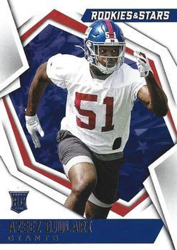 #151 Azeez Ojulari - New York Giants - 2021 Panini Rookies & Stars Football