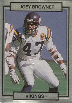 #151 Joey Browner - Minnesota Vikings - 1990 Action Packed Football