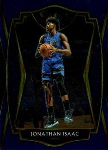 #151 Jonathan Isaac - Orlando Magic - 2020-21 Panini Select - Blue Basketball