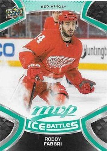 #151 Robby Fabbri - Detroit Red Wings - 2021-22 Upper Deck MVP - Ice Battles Hockey
