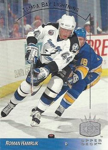 #151 Roman Hamrlik - Tampa Bay Lightning - 1993-94 Upper Deck - SP Hockey