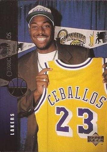 #151 Cedric Ceballos - Los Angeles Lakers - 1994-95 Upper Deck Basketball