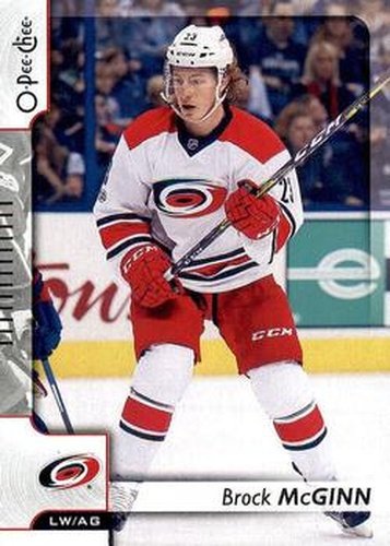 #151 Brock McGinn - Carolina Hurricanes - 2017-18 O-Pee-Chee Hockey