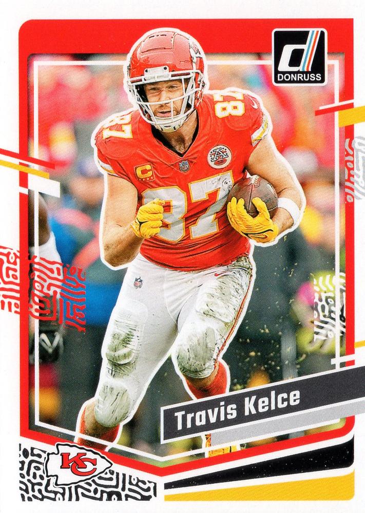 #151 Travis Kelce - Kansas City Chiefs - 2023 Donruss Football