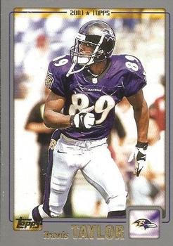 #151 Travis Taylor - Baltimore Ravens - 2001 Topps Football