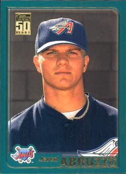 #T151 Jared Abruzzo - Anaheim Angels - 2001 Topps Traded & Rookies Baseball