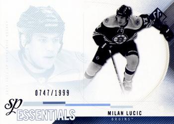 #151 Milan Lucic - Boston Bruins - 2010-11 SP Authentic Hockey