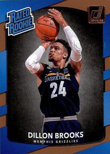 #152 Dillon Brooks - Memphis Grizzlies - 2017-18 Donruss Basketball