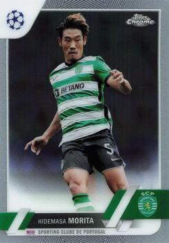 #152 Hidemasa Morita - Sporting Clube de Portugal - 2022-23 Topps Chrome UEFA Club Competitions Soccer