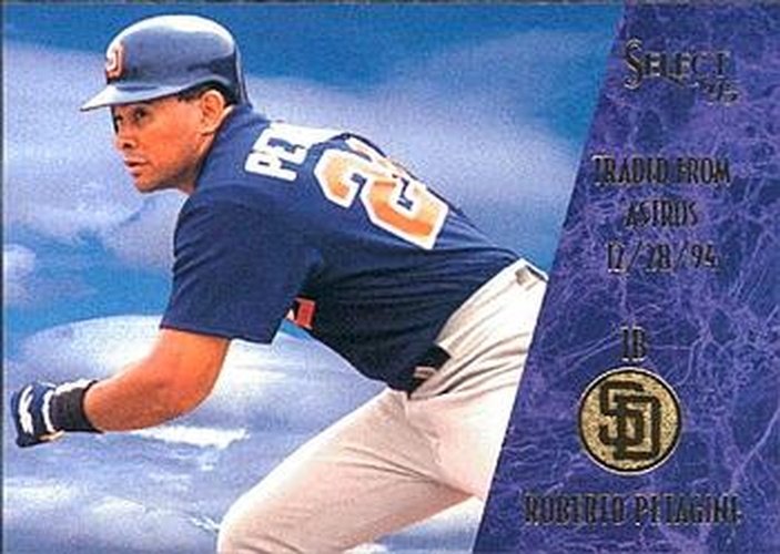 #152 Roberto Petagine - San Diego Padres - 1995 Select Baseball