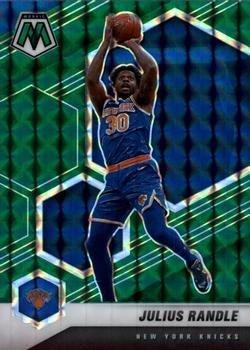 #152 Julius Randle - New York Knicks - 2020-21 Panini Mosaic - Mosaic Green Basketball