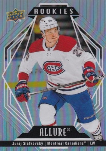 #152 Juraj Slafkovsky - Montreal Canadiens - 2022-23 Upper Deck Allure Hockey