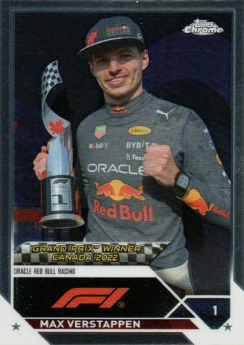 #152 Max Verstappen - Oracle Red Bull Racing - 2023 Topps Chrome Formula 1 Racing