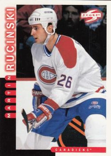 #152 Martin Rucinsky - Montreal Canadiens - 1997-98 Score Hockey