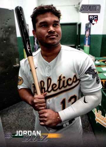 #152 Jordan Diaz - Oakland Athletics - 2023 Stadium Club Baseball