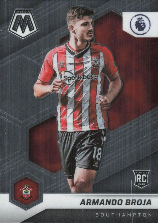 #152 Armando Broja - Southampton - 2021-22 Panini Mosaic Premier League Soccer