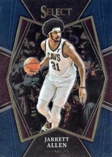 #152 Jarrett Allen - Cleveland Cavaliers - 2021-22 Panini Select - Blue Basketball