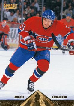 #152 Andrei Kovalenko - Montreal Canadiens - 1996-97 Pinnacle Hockey