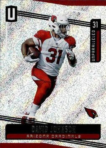 #152 David Johnson - Arizona Cardinals - 2019 Panini Unparalleled Football