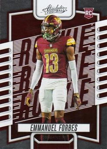 #152 Emmanuel Forbes - Washington Commanders - 2023 Panini Absolute Football
