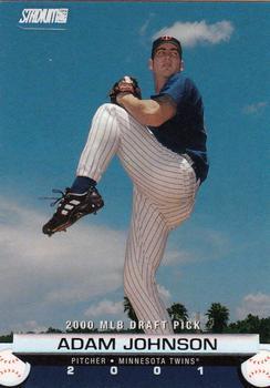 #152 Adam Johnson - Minnesota Twins - 2001 Stadium Club Baseball