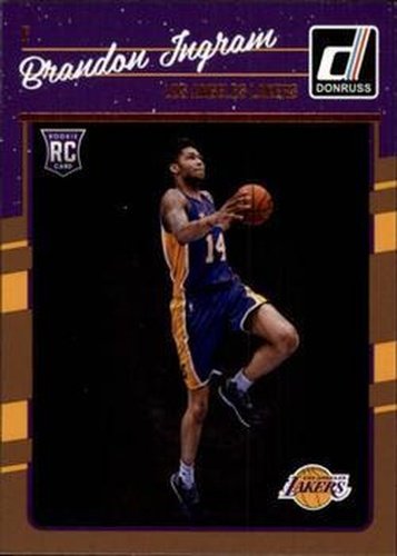#152 Brandon Ingram - Los Angeles Lakers - 2016-17 Donruss Basketball
