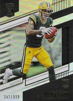 #152 Christian Watson - Green Bay Packers - 2022 Donruss Elite Football