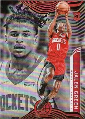 #152 Jalen Green - Houston Rockets - 2021-22 Panini Illusions Basketball