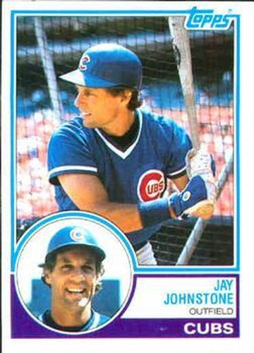 #152 Jay Johnstone - Chicago Cubs - 1983 Topps Baseball