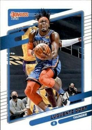#152 Luguentz Dort - Oklahoma City Thunder - 2021-22 Donruss Basketball
