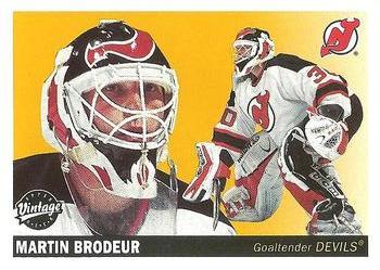 #152 Martin Brodeur - New Jersey Devils - 2002-03 Upper Deck Vintage Hockey
