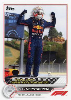 #152 Max Verstappen - Red Bull Racing Honda - 2022 Topps Formula 1 Racing