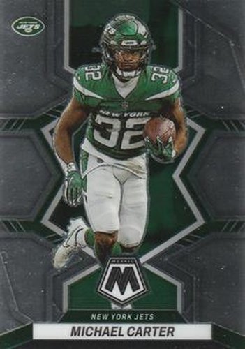 #152 Michael Carter - New York Jets - 2022 Panini Mosaic Football