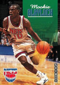 #152 Mookie Blaylock - New Jersey Nets - 1992-93 SkyBox Basketball