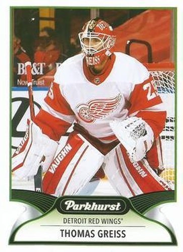 #152 Thomas Greiss - Detroit Red Wings - 2021-22 Parkhurst Hockey