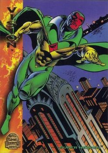 #152 Vision - 1994 Fleer Marvel Universe