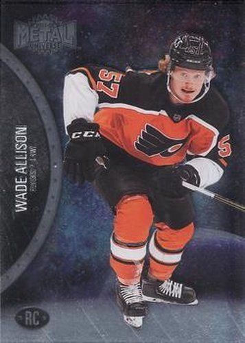 #152 Wade Allison - Philadelphia Flyers - 2021-22 Skybox Metal Universe Hockey