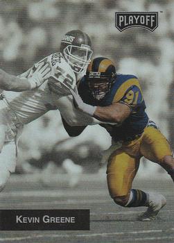 #152 Kevin Greene - Pittsburgh Steelers - 1993 Playoff Football