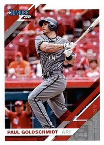 #152 Paul Goldschmidt - Arizona Diamondbacks - 2019 Donruss Baseball