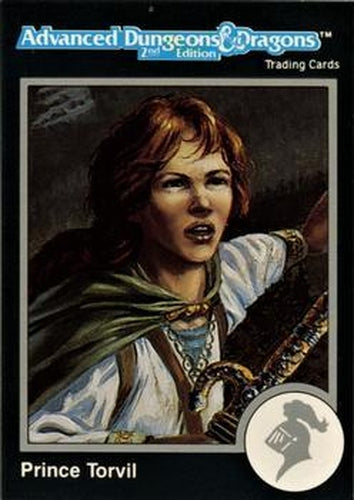 #152 Prince Torvil - 1991 TSR Advanced Dungeons & Dragons - Silver