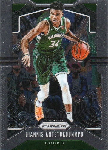 #152 Giannis Antetokounmpo - Milwaukee Bucks - 2019-20 Panini Prizm Basketball