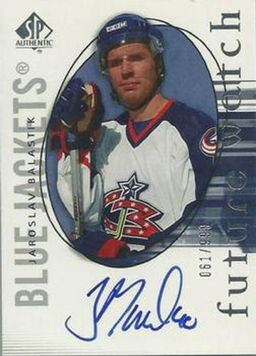 #152 Jaroslav Balastik - Columbus Blue Jackets - 2005-06 SP Authentic Hockey