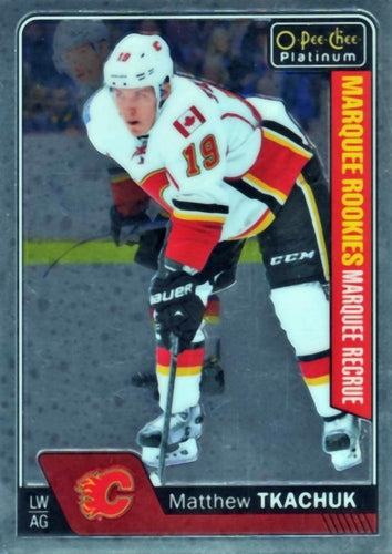 #152 Matthew Tkachuk - Calgary Flames - 2016-17 O-Pee-Chee Platinum Hockey